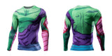 Piccolo Damaged Gi | Long Sleeve Shirt | Workout Fitness Gear | Dragon Ball Super