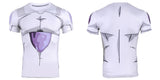 Frieza Final Form | Body Building Short Sleeve Shirt | Fitness Workout | Dragon Ball Super
