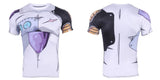 Cyborg Frieza Machine Body | Body Building Short Sleeve Shirt | Fitness Workout | Dragon Ball Super
