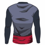 Black Goku Rose | Long Sleeve Shirt | Workout Fitness Gear | Dragon Ball Super