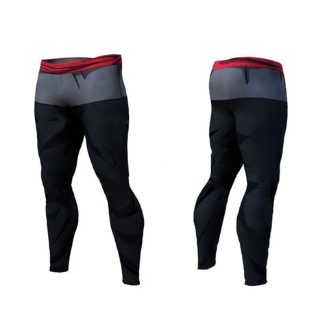 Goku Black Gi Pants | Long Leg Leggings | Workout Fitness Gear | Dragon Ball Super