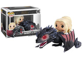 Daenerys Rides Drogon Red-Eyed Dragon | Games of Thrones | Exclusive Limited Funko Pop Ride