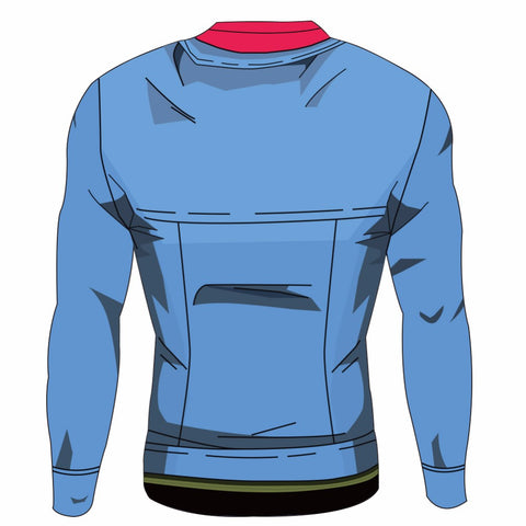 Future Trunks Bulma's Denim Capsule Corp Jacket, Long Sleeve Shirt