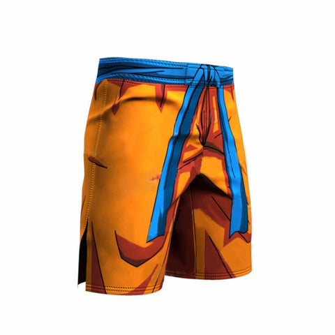Son Goku Gi Pants | Short Pants | Workout Fitness Gear | Dragon Ball Super