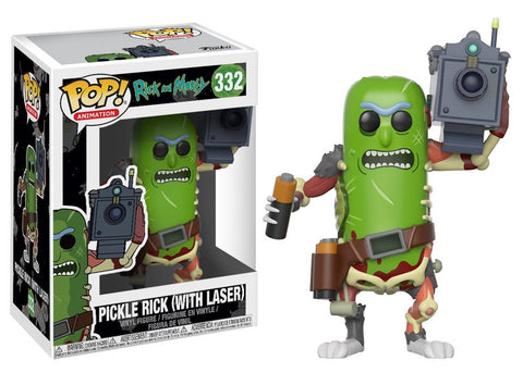 Pickle Rick w/ Laser Gun | Rick & Morty | Funko Pop
